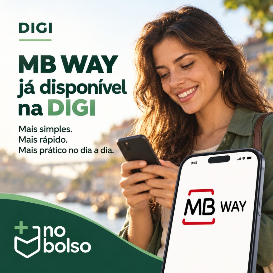 DIGI já permite pagar faturas com MB WAY