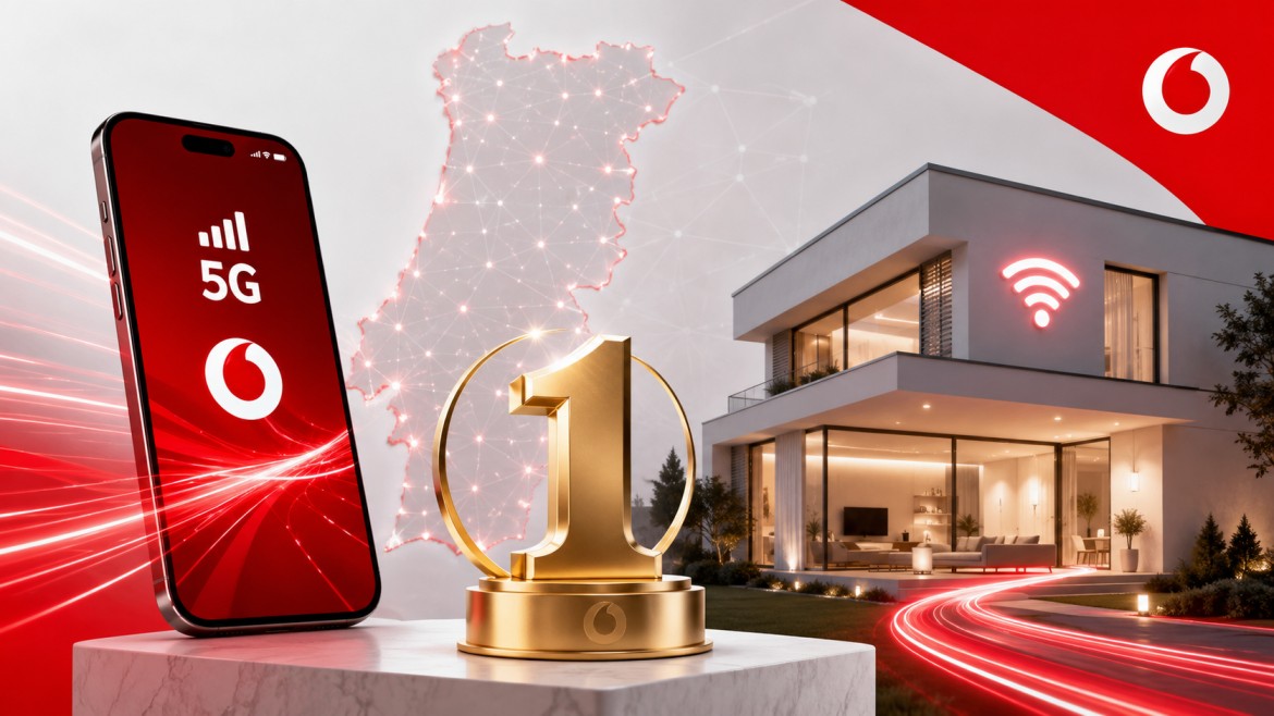 Vodafone distinguida como melhor rede móvel e fixa em Portugal pela P3 Communications